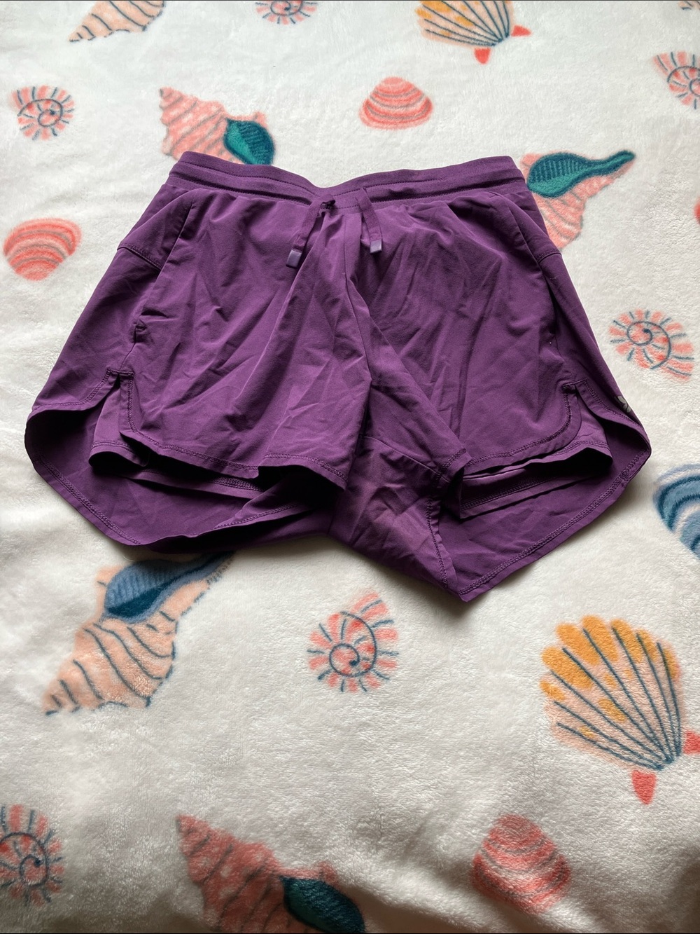 all in motion Purple Athletic Shorts with Drawstring
